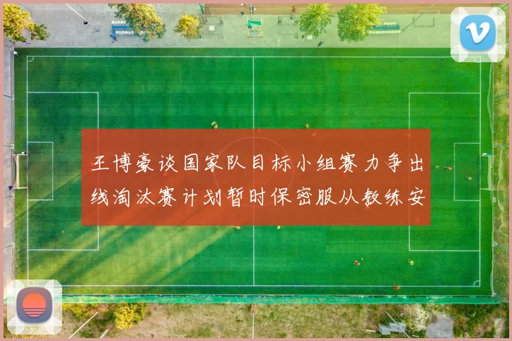 王博豪谈国家队目标小组赛力争出线淘汰赛计划暂时保密服从教练安排
